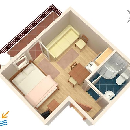 Apartments With A Parking Space Vodice - 4172 외부 사진