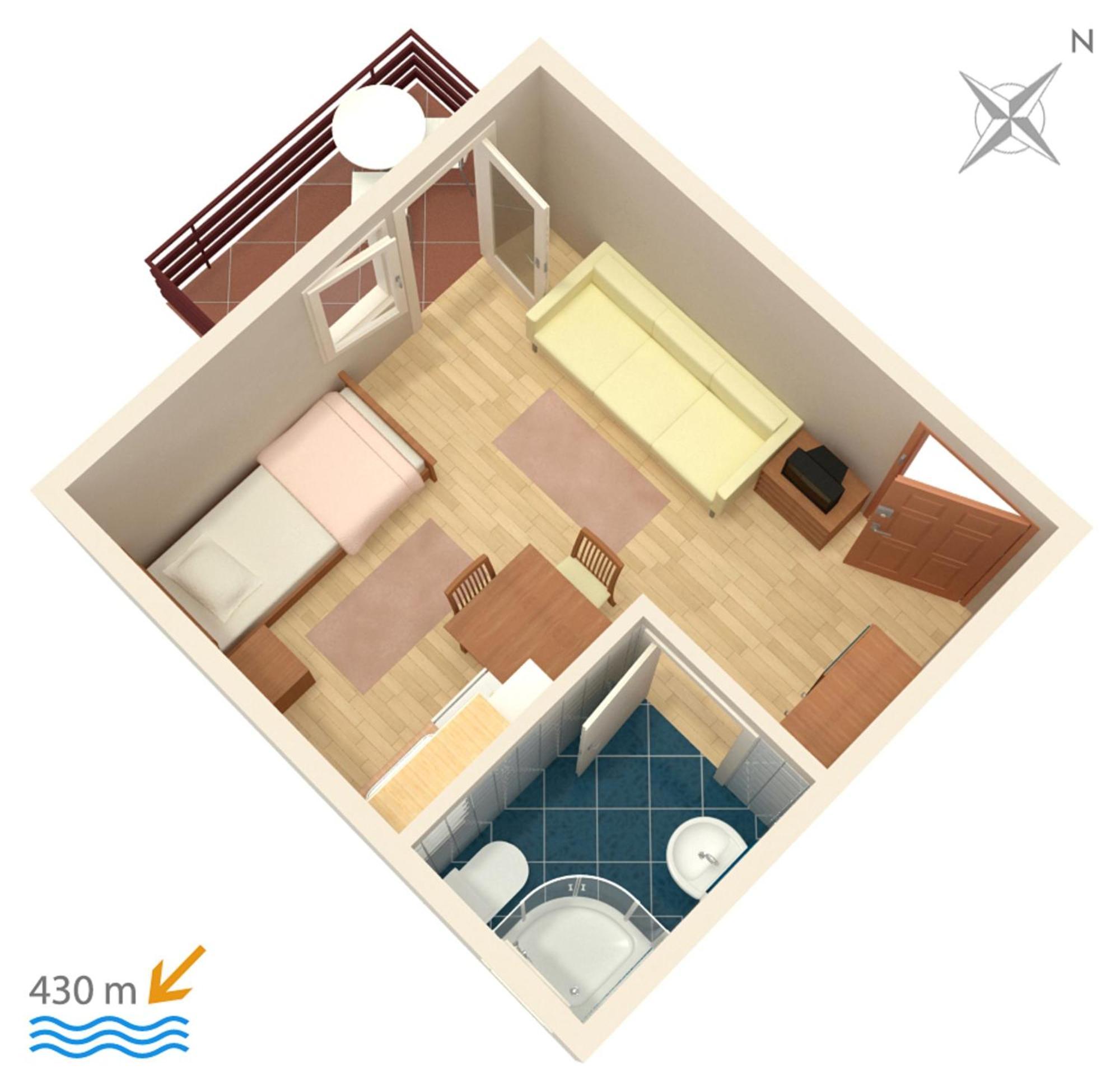 Apartments With A Parking Space Vodice - 4172 외부 사진