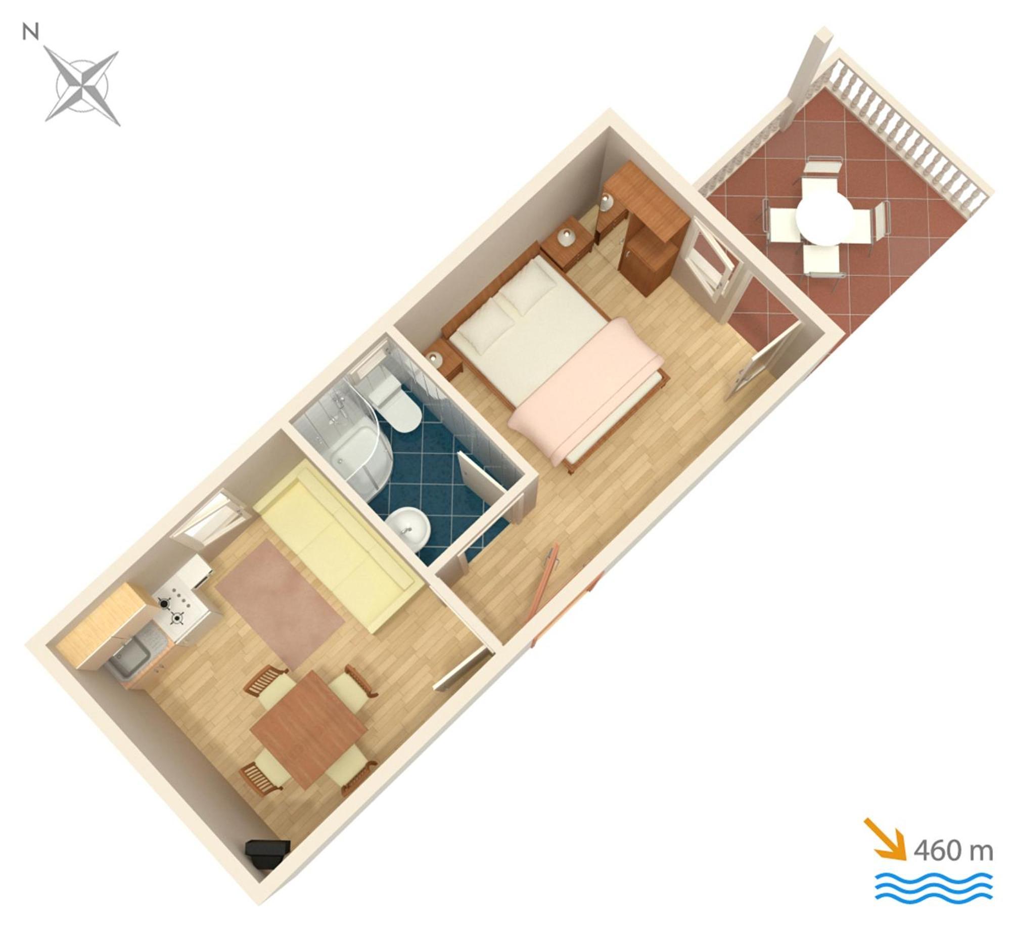 Apartments With A Parking Space Vodice - 4172 외부 사진
